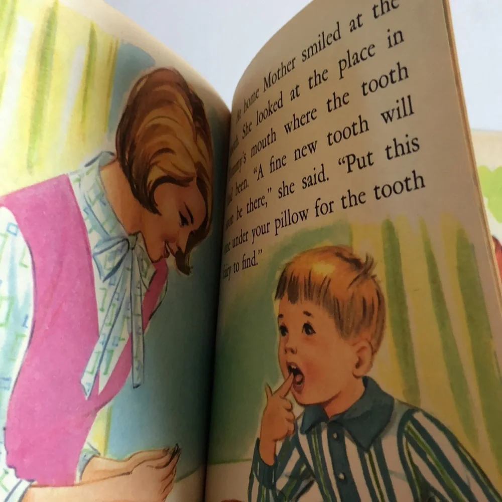 ELF BOOKS Rand McNally Junior Elf Books retro childrens books Vintage